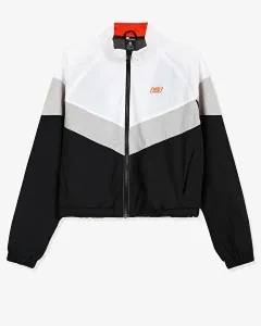 Skechers Micro Collection ection Color Block Bomber Kadın Siyah Ceket